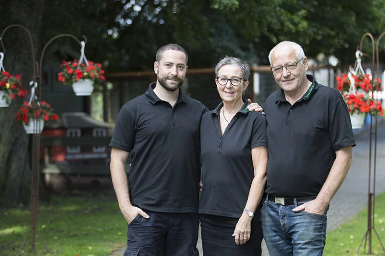 Søren, Lisbeth og Flemming Cassøe